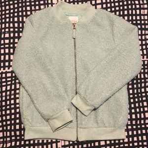 Cat & Jack mint jacket 10-12